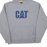 CAT Mens Grey Hoodie M