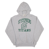 LEE St Stephens Titans Mens Grey Hoodie USA M