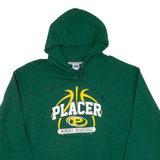 RUSSELL ATHLETIC Placer Womens Basketball Womens Green Hoodie USA L