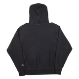 CHAMPION REVERSE WEAVE Mens Black Hoodie L