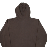 LE MAN Carmen Mexico Womens Brown Hoodie Full Zip M