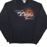 RUSSELL ATHLETIC Douglas Mens Black Hoodie USA M