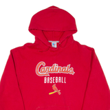 RUSSELL ATHLETIC Cardinals Baseball Mens Red Hoodie USA L