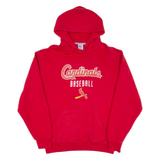 RUSSELL ATHLETIC Cardinals Baseball Mens Red Hoodie USA L