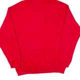 GILDAN Charger Baseball Mens Red Hoodie USA M