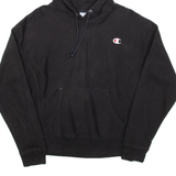 CHAMPION REVERSE WEAVE Womens Black Hoodie M