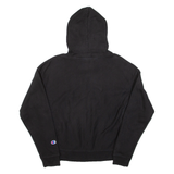 CHAMPION REVERSE WEAVE Womens Black Hoodie M
