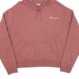 CHAMPION Womens Pink Hoodie 2XL