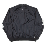 NIKE Mens Sweatshirt Black V-Neck 2XL