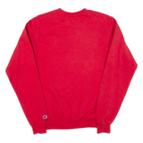 CHAMPION Dixie State University Mens Sweatshirt Red USA XS