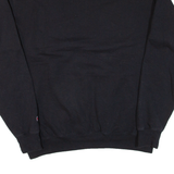 CHAMPION Mens Sweatshirt Black 1/4 Zip XL