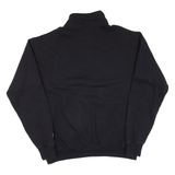 CHAMPION Mens Sweatshirt Black 1/4 Zip XL