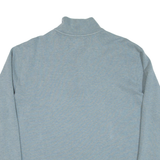 POLO RALPH LAUREN Mens Sweatshirt Blue 1/4 Zip XL