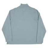 POLO RALPH LAUREN Mens Sweatshirt Blue 1/4 Zip XL