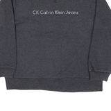 CALVIN KLEIN JEANS Mens Sweatshirt Grey M