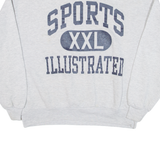 JERZEES Sports Illustrated Womens Sweatshirt Grey USA XL