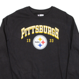 NFL Pittsburgh Mens Sweatshirt Black USA L