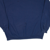 JERZEES Chicago Football Mens Sweatshirt Blue USA 2XL