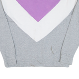 FILA Womens Sweatshirt Grey 1/4 Zip M