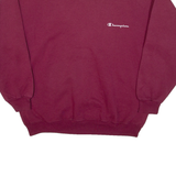 CHAMPION Mens Sweatshirt Maroon L