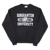 CHAMPION Binghamton University Mens Sweatshirt Black USA S