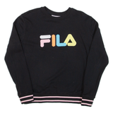 FILA Womens Sweatshirt Black M