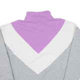 FILA Womens Sweatshirt Grey 1/4 Zip L