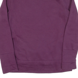 PUMA Womens Sweatshirt Purple High Neck UK 12