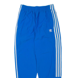 ADIDAS Womens Joggers Blue Tapered UK 10 W26 L28
