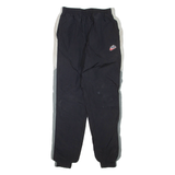NIKE Mens Joggers Black Tapered S W28 L30