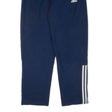 ADIDAS Mens Track Pants Blue Straight S W26 L30