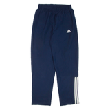 ADIDAS Mens Track Pants Blue Straight S W26 L30