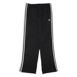 ADIDAS Womens Track Pants Black Straight L W32 L33