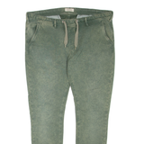 PEPE JEANS Mens Joggers Green Skinny XL W38 L31
