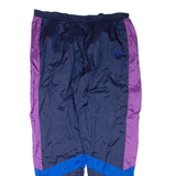 ADIDAS Mens Track Pants Blue Tapered XL W42 L34