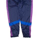 ADIDAS Mens Track Pants Blue Tapered XL W42 L34
