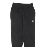 CHAMPION REVERSE WEAVE Mens Joggers Black Tapered S W26 L30