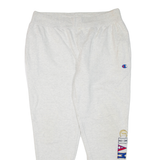 CHAMPION REVERSE WEAVE Mens Joggers Grey Tapered 2XL W38 L32