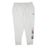 CHAMPION REVERSE WEAVE Mens Joggers Grey Tapered 2XL W38 L32