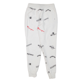 CHAMPION Mens Joggers White Tapered M W28 L30