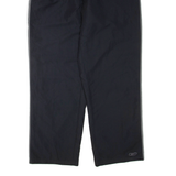 REEBOK Mens Track Pants Black Straight 2XL W32 L33