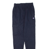 CHAMPION Mens Joggers Blue Tapered S W26 L32