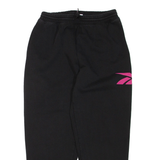 REEBOK Womens Joggers Black Tapered M W28 L28