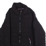 TOMMY HILFIGER Womens Puffer Jacket Black M