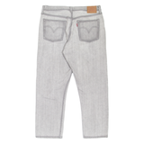 LEVI'S 501 BIG E Jeans Womens Grey Regular Straight W32 L26