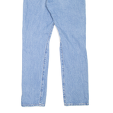 LEVI'S 501 BIG E Jeans Distressed Womens Blue Straight Stone Wash W31 L32