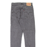 LEVI'S 501S Jeans Womens Grey Skinny Straight W24 L28