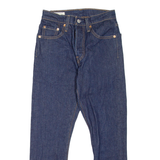LEVI'S 501S Jeans BIG E Womens Blue Skinny Straight W24 L23