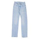 LEVI'S 501 Jeans Mens Blue Regular Straight Stone Wash W24 L30