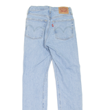 LEVI'S 501 Jeans Mens Blue Regular Straight Stone Wash W24 L30